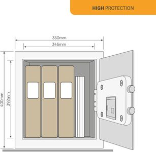 Yale Large High Security Safe – Steel Home Safe with Keypad