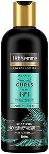 TRESemmé Smooth Curls Shampoo 500 ML with Argan Oil for Soft & Defined Curls