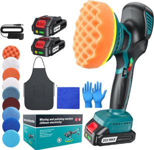 Cordless 6-Inch Car Polisher – Rechargeable Buffer for Auto Detailing