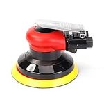 Air Random Orbital Palm Sander 125mm,Dual Action Pneumatic Sander,Polisher Sanding,Low Vibration