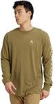 Burton Mens Elite Long Sleeve, Martini Olive, Medium