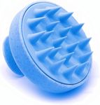 KBS Hair Scalp Massager Shampoo Brush with Soft Silicone Bristles for Anti Dandruff Removal Head Massager Prevents Hair loss for Men, Women (Blue)