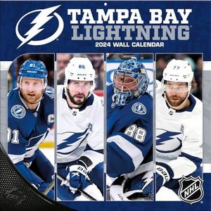 TURNER SPORTS Tampa Bay Lightning 2024 12X12 Team Wall Calendar (24998011956)