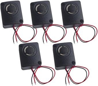 Wishiot 12 V DC Black Mini Piezo Alarm Siren 110 dB Insurance Safes Anti-Theft Alarm High-Decibel Buzzer for Car (5)