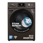 IFB 9 Kg 5 Star, DeepClean® Technology, AI Powered, WiFi, Fully Automatic Front Load Washing Machine (EXECUTIVE MXN 9014K CMS, PowerSteam®, 9 Swirl, Steam Refresh, Inbuilt Heater, Eco Inverter, Mocha)