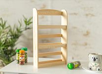 Wooden 3 Tier Spice Rack Holds upto 15 Jars