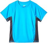 Kanu Surf Big Boys' CB Swim Shirt, Aqua, X-Large (14/16)