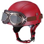 Motorcycle Helmet With Goggles