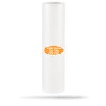 New brothread 25 Microns Transparent Wash Away - Water Soluble Embroidery Topping Film - 10"x10Yd roll - Cut into Variable Sizes for Machine Embroidery and Hand Sewing