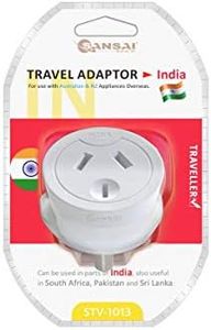 Sansai Travel Power Adapter Outlet AU/NZ Socket to South Africa SA/India Plug