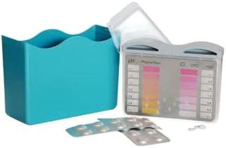 BAYROL Pooltester pH/CI - Wassertester für Pool - pH Wert & freies Chlor - jeweils 2 x 20 Reagenztabletten Phenol Red & DPD No. 1 - Wassertest, pH Messgerät