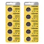 Toshiba CR1616 3 Volt Lithium Coin Battery (10 pcs)