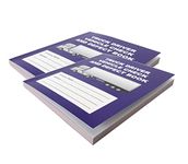 (Pack of 2) Daily Check Driver Defect Book HGV Truck Van 50 Page Defect Fault Report Booklet