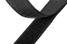 Velcro Brand Black Sew On Tape Hook and Loop 30mm 1 metre Hook and 1 metre Loop | Multiples Sent as Continuous Length