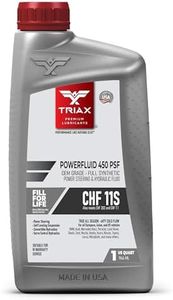 TRIAX Powerfluid 450 fluído completamente sintético para sistemas hidraúlicos y dirección asistida, suspensión hidro-neumática, cierre centralizado, Grado OEM, CHF 11S, 202 y CHF 7.1 Color: VERDE