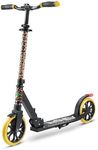 SereneLife Scooter - Kick Scooter - for Kids Ages 8-12, Scooters for Adults Teens, Boys and Girls Scooter, Folding 2 Wheel Stunt Scooter, Big Wheels, Adjustable Handlebar, Lightweight w/Carry Strap