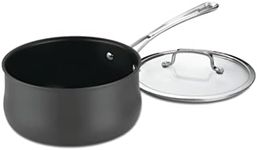 Cuisinart 64193-20 Contour Hard Anodized 3-Quart Saucepan with Cover