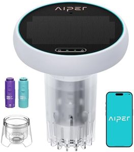AIPER HydroComm Smart Pool Monitor, 24/7 Automatic Water Testing for Pools, Hot Tubs & Spas, 5-in-1 Accurate App Control, Customized Optimization Tips, Soft White