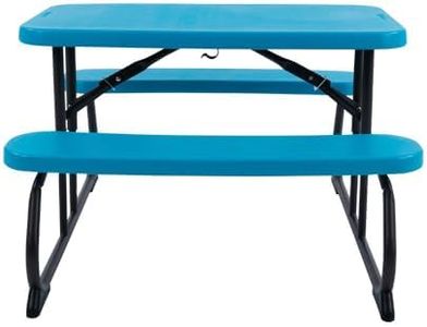 LIFETIME Children's Outdoor Picnic Table in Glacier Blue
