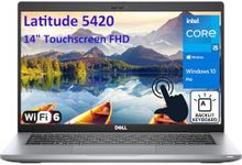 Dell Latitude 14 5420 14" Touchscreen FHD Business Laptop Computer, Intel i5-1145G7 (Beat i7-1065G7), 32GB DDR4 RAM, 1TB PCIe SSD, WiFi 6, Bluetooth, Backlit Keyboard, Windows 10 Pro