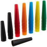 Sammons Preston Plastic Small Stack Cones, Medical Rehabiliation and Activity Exercise for Recovery, Functional Hand Therapy for Upper Extremity, Hand-Eye Coordination, Set of 30