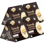 Trelish Cheesecake Coffee Liquid Brew - Pack Of 4 | Each Box Serves 7 Cups | Medium Roast |Instant Coffee Liquid Just Add Milk Or Water, 680 Gram