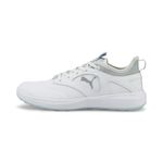 PUMA Women's Ignite Malibu WMNS Golf Shoe, White Silver-Lucite, 9.5 UK