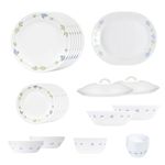 Corelle Secret Garden Glass 30Pcs Dinner Set, Multicolor