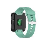 Compatible with Garmin Forerunner 35/ Forerunner 30 Bands, Silicone Replacement Watchband for Garmin Forerunner 35/Forerunner 30 Running Watch (Aqua)