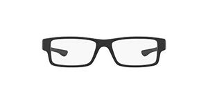 Oakley Men Rectangular Eyeglass Frame, Black Frame, 50 mm (OY8003)