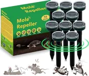 10pk Mole Repellent Ultrasonic Sola