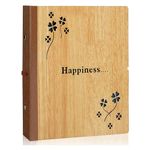 ZEEYUAN 200 Photo Album Slip in 6x4 Hardcover Photo Book for Birthday Christmas Wedding Valentine's Day Family