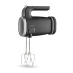 CASO Design Click & Mix Cordless Hand Mixer, Ideal for Mixing, Kneading and Whipping, 8 Speed Levels, Dishwasher Safe Beaters and Dough Hooks, Interchangeable Battery