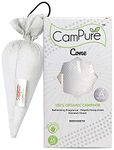 CamPure Camphor Cone (Bhimseni) | Pack of 4 | Room, Car and Air Freshener & Mosquito Repellent