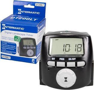 Intermatic DT200LT Digital Astronomic Landscape Timer - Precision Control for Outdoor and Indoor Lighting - Easy to Operate Timer for Landscape Lighting & Christmas Lights