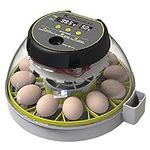 KEBONNIXS 12 Egg Incubator with Hum