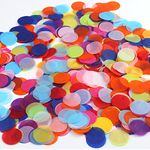 DECORA Paper Confetti Circles,Round Table Confetti for Birthday Party Wedding Decorations,Mixed Color,2000PCS