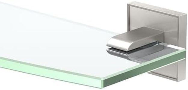 Gatco 5626 Mode Glass Shelf, Satin Nickel