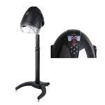 1000W Standing Hair Dryer Digital Hooded Floor Hair Dryer Professional Salon Hair Drying Machine for Hairdresser Styling Black Elitzia (U-Shape with Smart Control)