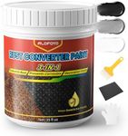 3-in-1 Rust Converter Paint for Metal, Long-lasting Rust Reformer, Primer & Quick-Dry Protective Coating, Water-Based & VOC-free Rust Inhibitor for Automotive, Trailer,Chassis,Tools – White, 35 OZ