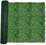 DOPGIB Artificial Ivy Privacy Fence Screen,72" x128 (64SQFT) 4-Layer Leaf UV-Anti Faux Greenery Boxwood Backdrop Ivy Vine Leaf Fence Panels for Outdoor, Indoor, Garden, Fence, Backyard and Decor