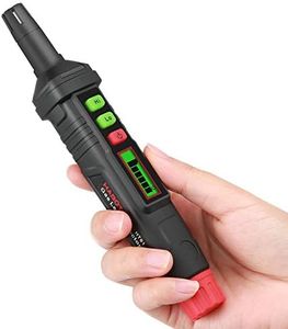 Seesii Portable Gas Leak Detector, Handheld Natural Gas Sniffer High Sensitivity with LCD Display, Battery Powered, Locates Combustible Gas Like LPG, LNG, Methane & Butane Gases,Carbon Monoxide