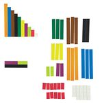 Learning Resources Giant Magnetic Cuisenaire Rods Demonstration Set