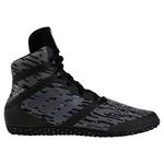 adidas Impact Men's Wrestling Shoes, Black Digital Print, Size 4.5