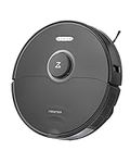roborock S8 Robot Vacuum and Mop Cleaner, DuoRoller Brush, 6000Pa Suction, ReactiveAI 2.0 Obstacle Avoidance, Sonic Mopping, Auto Lifting Mop, Works with Alexa, Perfect for Pet Hair, Black