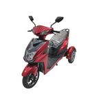 MIOOX Thrill 3W Electric Scooter | 3-Wheeler Low-Speed Electric Scooter for Senior Citizens & Differently Abled | Non-RTO EV with 60–80 km Range | 48V 30AH Lithium Battery with Charger