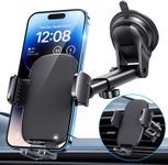 FESIYOYE Phone Holders for Your Car [Ultra-Durable Suction] Cell Phone Car Mount for Dashboard Windshield Air Vent Universal Automotive Accessories Car Mount Cradles Fit for iPhone Android Smartphones