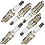 BDFHYK Set of 6 Iridium Spark Plug Compatible with Buick LaCrosse,Chevy Camaro,GMC Savana 1500,Oldsmobile Alero,Pontiac G6,Saturn Relay 3.1L 3.4L 3.5L 3.8L 3.9L 4.3L V6 Engine Replacement for 41-101