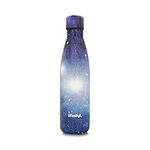 Lifestyl Stainless Steel Water Bottle | 24 Hr Cold & 12 Hr Hot| Thermoshield Technology Vacuum Insulated Metal Water Bottles, Leak-Proof Drinks Bottle for Gym, Yoga, Cycling (500ml, Galaxy Lightblue)