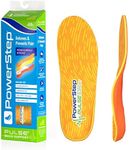 PowerStep Pulse Maxx Running Insoles - Overpronation Corrective Orthotic Inserts for Running Shoes - Maximum Ankle, Foot Pain Relief & Arch Support Insoles (M 4-4.5, F 6-6.5)